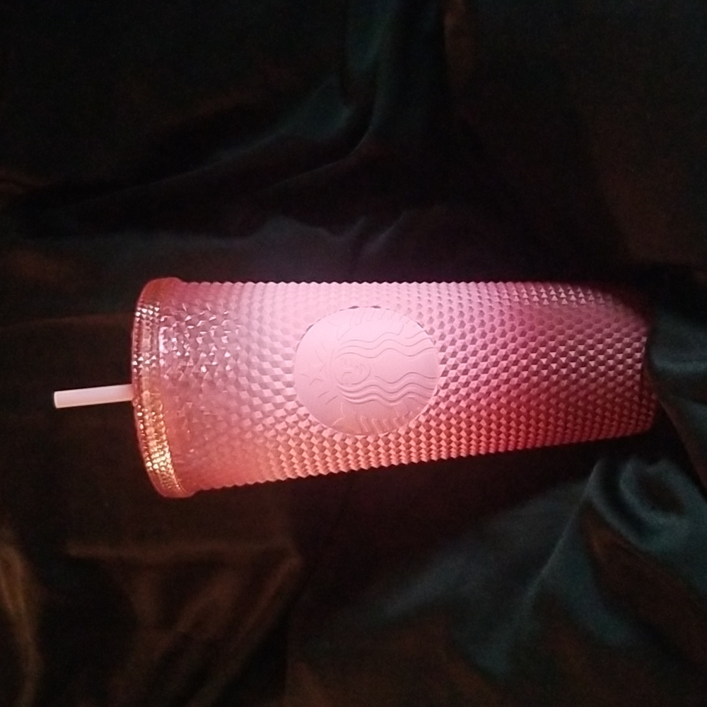 Starbucks pink tumbler sz. 24oz - Picture 4 of 10